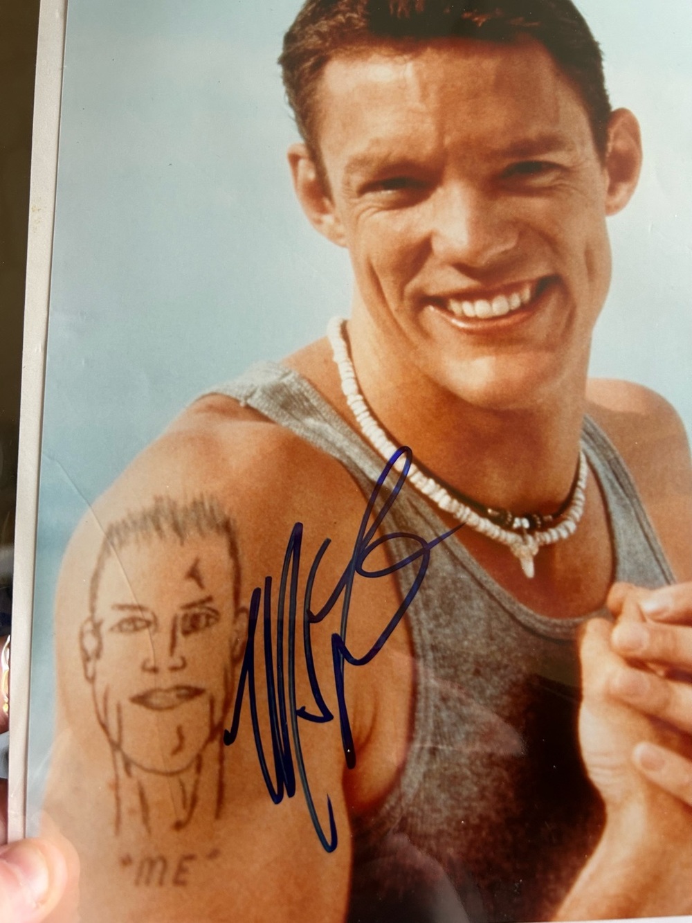 Autograph 8x10 Picture Of Matthew Lillard Scream, She’s All That, Scooby Doo